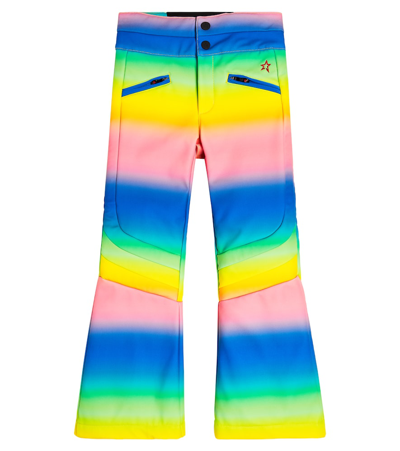 Perfect Moment Teen Girls Rainbow Ski Trousers In Pink