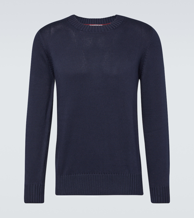 Brunello Cucinelli Cotton Sweatshirt In Blue