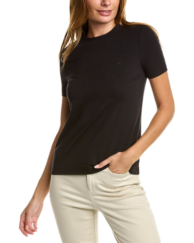 Brooks Brothers Cotton Jersey Crewneck T-shirt | Black | Size Small