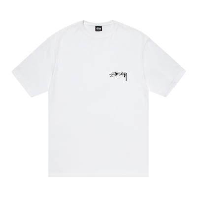 Pre-owned Stussy Sphinx Tee 'white'