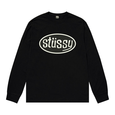 Pre-owned Stussy Pitstop Long-sleeve Tee 'black'