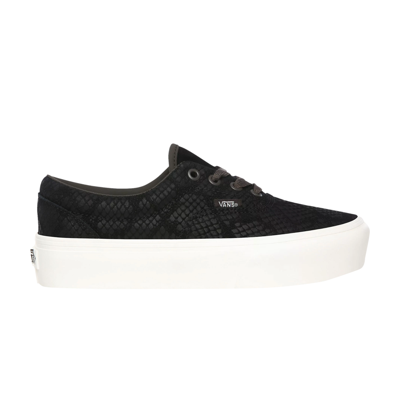 Pre-owned Vans Era Platform 'animal - Snakeskin' In Black