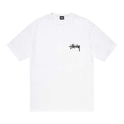 Pre-owned Stussy Gold Lion Tee 'white'