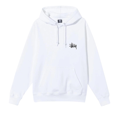 Pre-owned Stussy Basic Hood 'white'