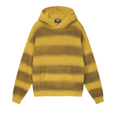 Pre-owned Stussy Spray Dyed Hoodie 'tan'