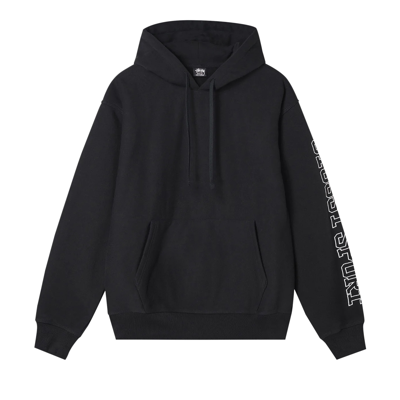Pre-owned Stussy Sport Appliqué Hood 'black'