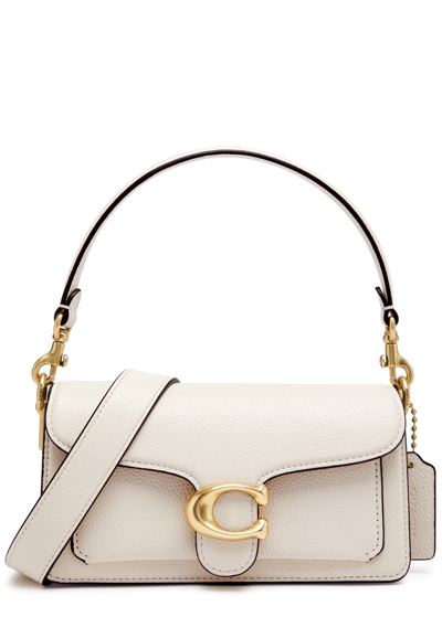 Coach Tabby 20 Leather Cross-body Bag In Ivory