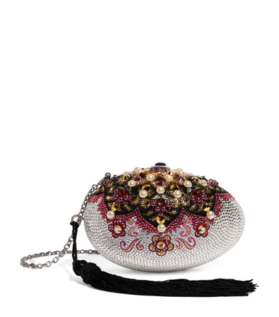 Judith Leiber X Harrods Exclusive Egg Heriz Clutch Bag In Multi