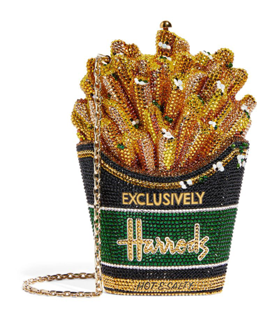 Judith Leiber X Harrods Exclusive French Fries Clutch Bag In Multi