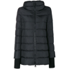 Herno Hooded Puffer Jacket In Black