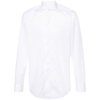 Tagliatore Long-sleeve Cotton Shirt In White