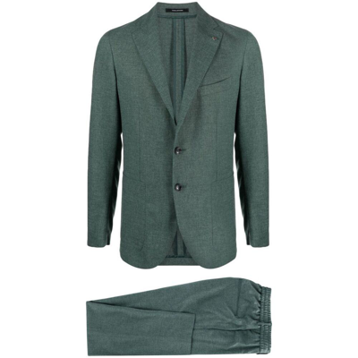 Tagliatore Suits In Green