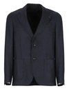Lardini Single-breasted Patch-pocket Jacket In Black