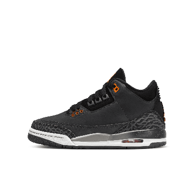 Jordan Air  3 Retro Big Kids' Shoes In Grey