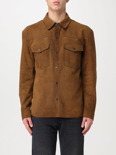 Salvatore Santoro Hemd  Herren Farbe Camel