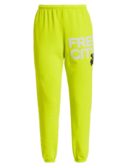 Freecity Large Sweatpant Gloyellow - Size X-large