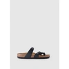 BIRKENSTOCK WOMEN'S MAYARI BIRKO-FLOR BLACK SANDALS