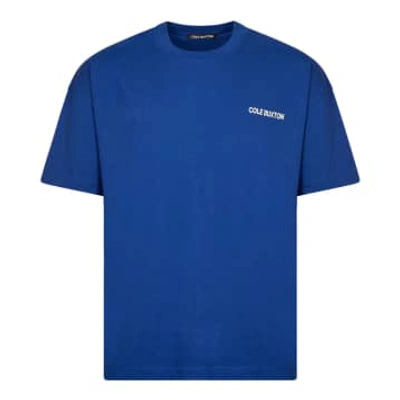 Cole Buxton Sportswear T-shirt In Blue