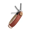 Orbitkey Portachiavi Organizer Waxed Canvas Brick Red Kwc2-brd-107 In Red