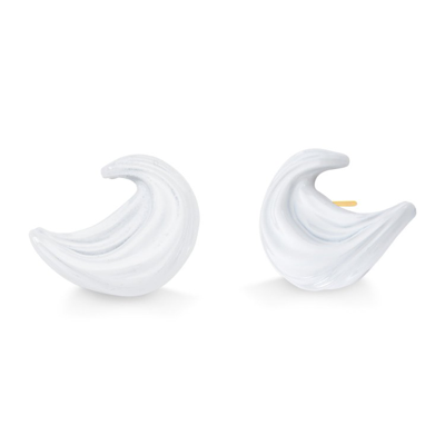 M. Dolores Chantilly Earring White In Not Applicable