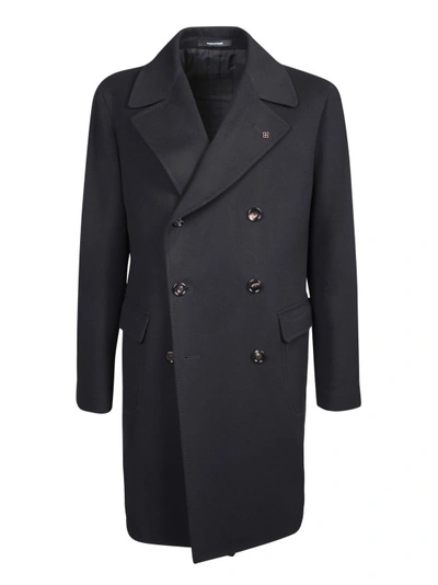 Tagliatore Double-breasted Black Coat