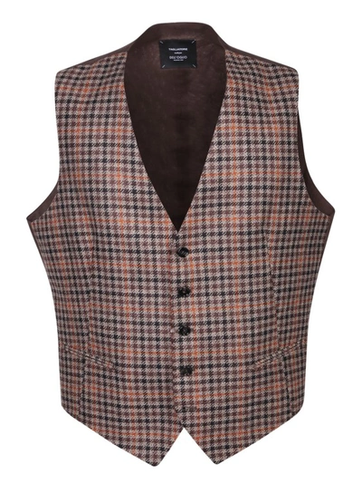 Tagliatore Gilets In Brown