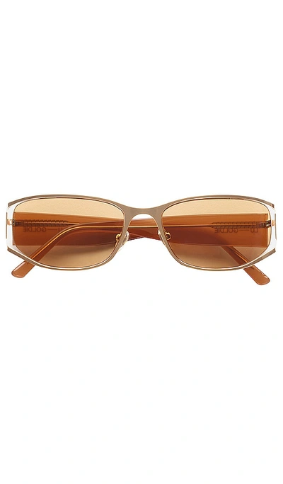 Lu Goldie Iris Sunglasses In Gold