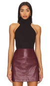 MICHAEL LAUREN ROMULUS MOCK NECK TOP