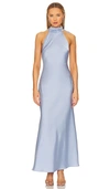 Misha Evianna Gown In Baby Blue