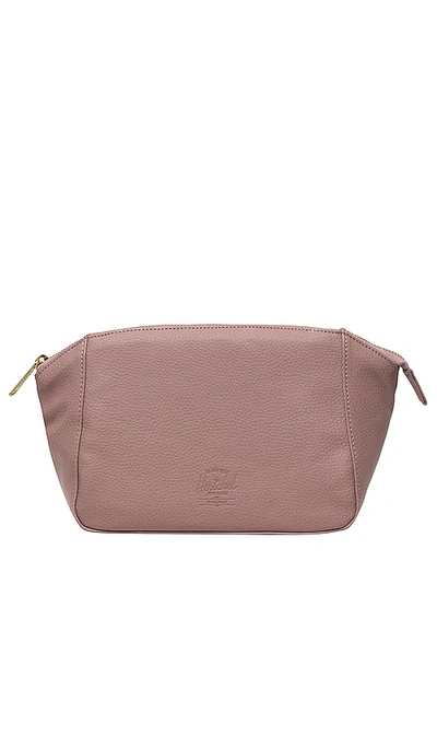 Herschel Supply Co Milan Toiletry Bag In Ash Rose