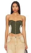 JADED LONDON KNITTED CORSET