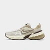 Nike V2k Run Rubber And Metallic Leather-trimmed Mesh Sneakers In Multi