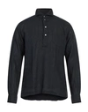 Brian Dales Man Shirt Black Size 15 ½ Linen