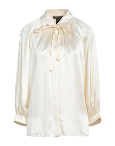 Max Mara Seidenbluse Mit Schleifenverschluss In Cream