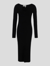 Remain Birger Christensen Dense Curved Neck Dress
