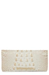 Brahmin 'ady' Croc Embossed Continental Wallet In Contour