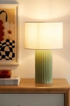 Urban Outfitters Tristan Ceramic Table Lamp In Green At