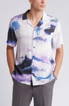 OPEN EDIT CLOUD STORM RELAXED FIT CAMP SHIRT