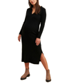 Emilia George Jolie Sweater Dress In Black