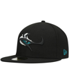 New Era Black Jacksonville Jaguars Elemental 59fifty Fitted Hat In Black