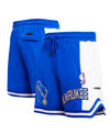 Pro Standard Men's  Royal Milwaukee Bucks 2023/24 City Edition Dk Shorts In Royal