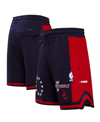 PRO STANDARD MEN'S PRO STANDARD NAVY PHILADELPHIA 76ERS 2023/24 CITY EDITION DK SHORTS