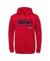 OUTERSTUFF BIG BOYS RED WASHINGTON CAPITALS HEADLINER PULLOVER HOODIE