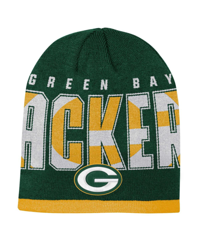 Outerstuff Kids' Youth Boys And Girls Green Green Bay Packers Legacy Beanie