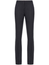Pinko Pantalon Avec Bande En Strass In Nero Limousine