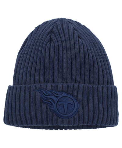 New Era Kids' Youth Boys And Girls  Navy Tennessee Titans Color Pack Cuffed Knit Hat