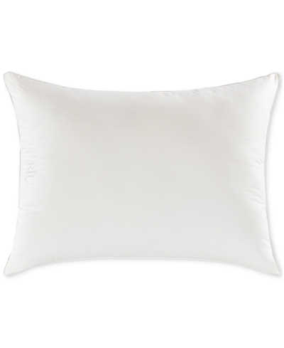Lauren Ralph Lauren Won't Go Flat Foam Core Extra Firm Density Down Alternative Pillow, Standard/que In White