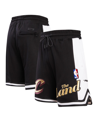 PRO STANDARD MEN'S PRO STANDARD BLACK CLEVELAND CAVALIERS 2023/24 CITY EDITION DK SHORTS