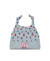 New Era Infant Boys And Girls  Heather Gray New York Giants Critter Cuffed Knit Hat In Heather Gray