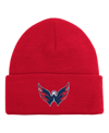 OUTERSTUFF YOUTH BOYS AND GIRLS WASHINGTON CAPITALS RED ESSENTIAL CUFFED KNIT HAT